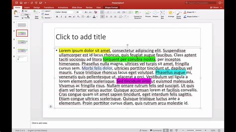 how to animate highlight text in powerpoint