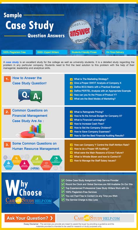 how to answer a case study exam question