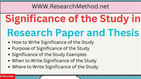how to answer what is the purpose of your study