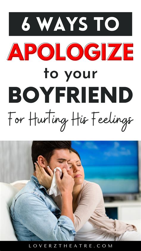 how to apologize to boyfriend after a fight