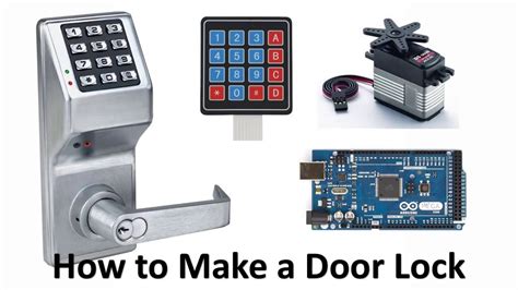 how to appatch a servo to door lock