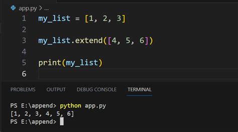 how to append to matrix in python