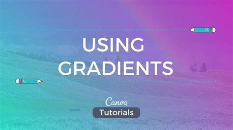 how to apply a gradient in canva