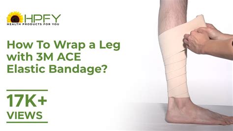 How To Apply Ace Wrap For Compression