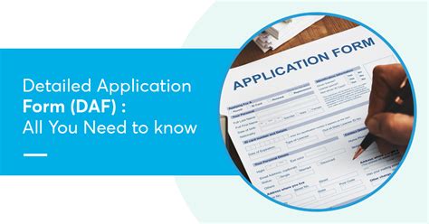 how to apply for daf