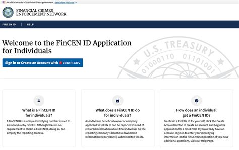 how to apply for fincen id