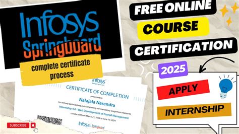 how to apply for infosys springboard internship program 2025