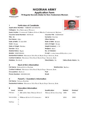 how to apply for transfer of service in nigeria