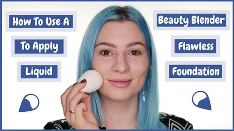 How To Apply Foundation With A Blender
