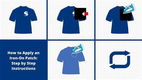 how to apply iron on patches