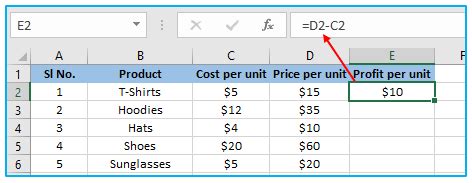 how to apply multiply formula in excel for entire column