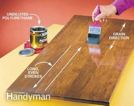 How To Apply Polyurethane To A Painted Table