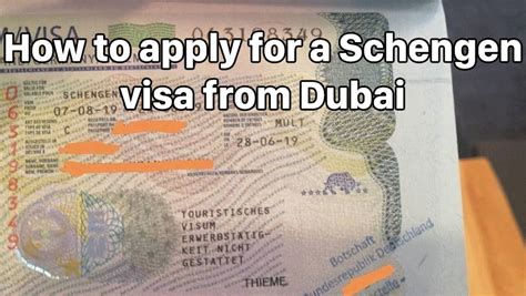 how to apply schengen visa from dubai
