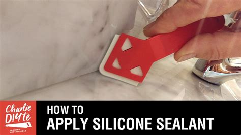 How To Apply Silicone Sealant In Tight Spaces