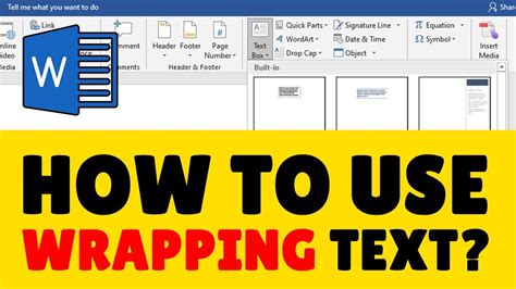 how to apply tight text wrapping in word