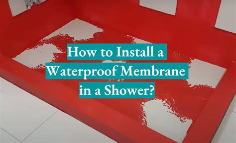How To Apply Waterproof Membrane