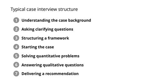 how to approach case study interview
