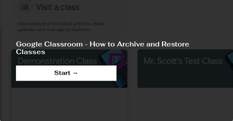 How To Archive Classes In Google Classroom For Students