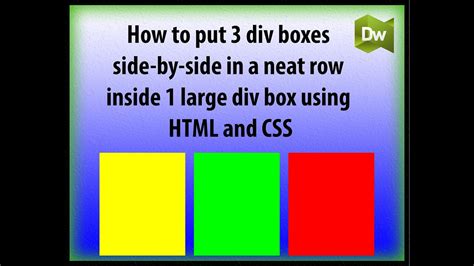 How To Arrange Boxes In Html