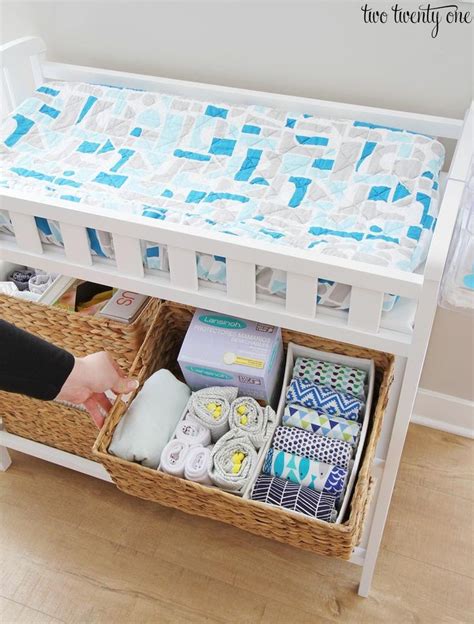 How To Arrange Changing Table
