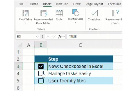 How To Arrange Checkboxes In Excel