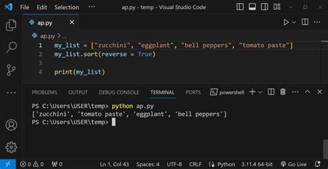 how to arrange letters in alphabetical order in python