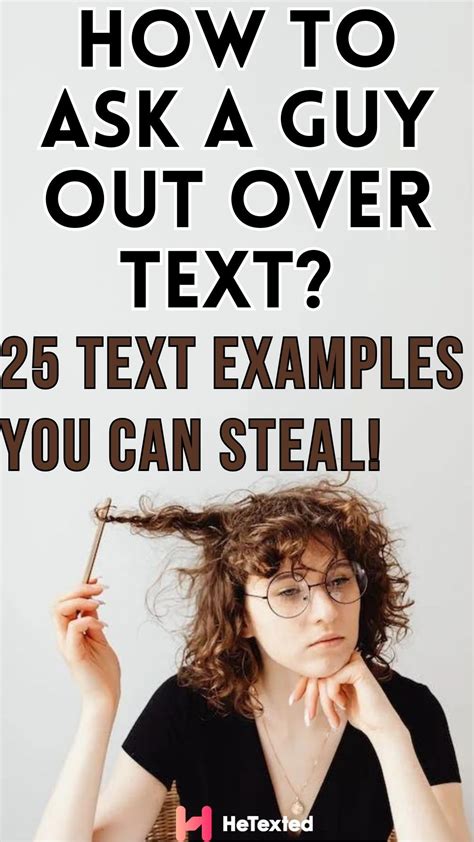 how to ask a guy out over text examples