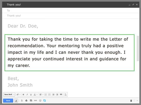 how to ask a professor for a reference via email