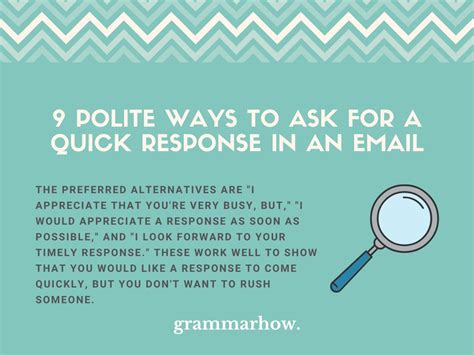 how to ask a question politely in email
