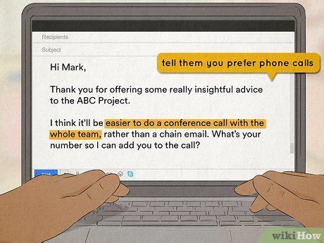 how to ask for a contact number in email