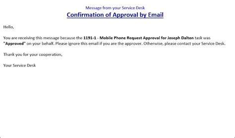 how to ask for a document approval in email