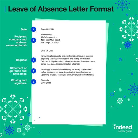 how to ask for a leave of absence from work