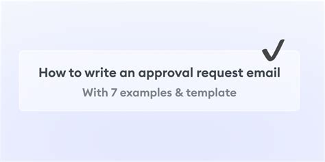how to ask for approval signature in email