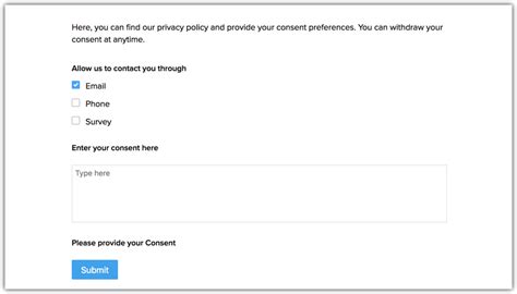 how to ask for consent in email