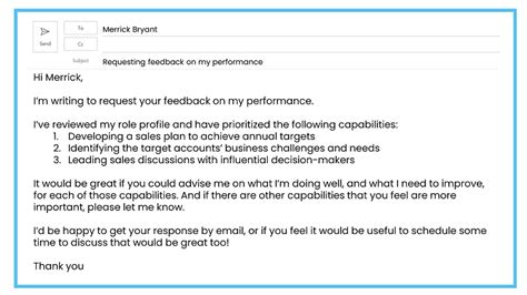 how to ask for feedback examples from boss