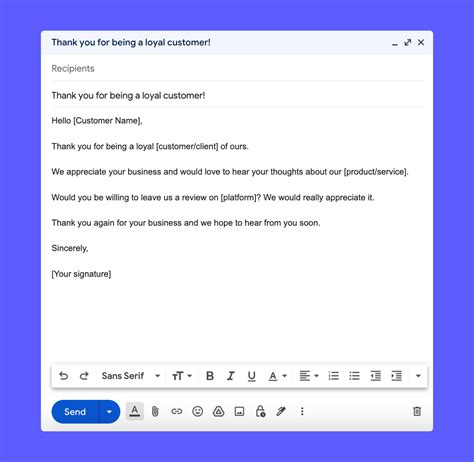 how to ask for input in an email