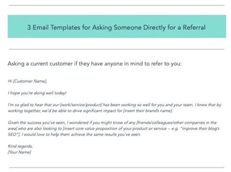 how to ask for referrals in email signature