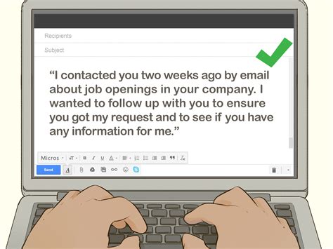 how to ask for work email