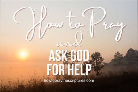 how to ask god for a relationship