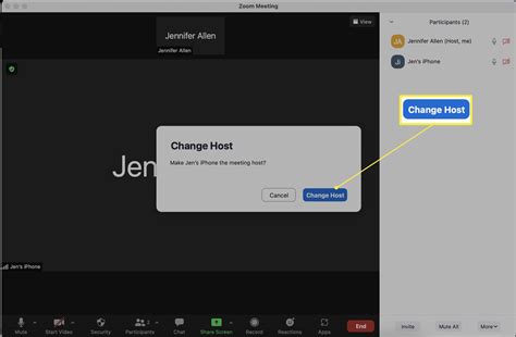 How To Assign A Zoom Host