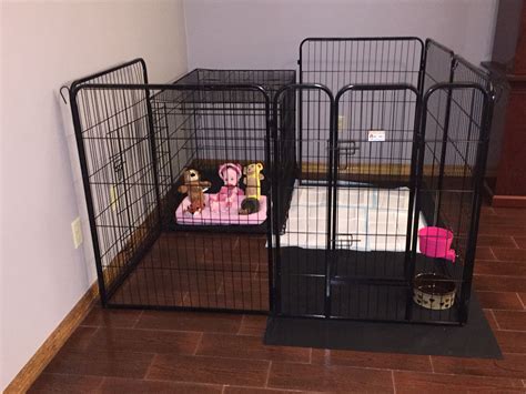 How To Attach A Crate To A Playpen