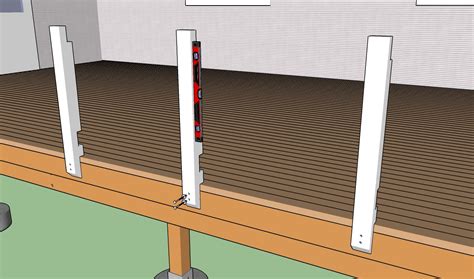 How To Attach A Deck Railing Post