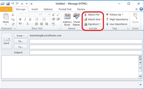 How To Attach A Desktop File To An Email