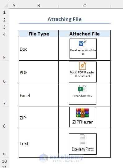 How To Attach A Document To A Spreadsheet