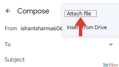 How To Attach A File In Gmail App