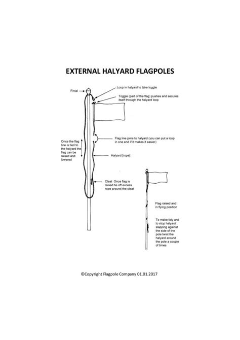 How To Attach A Flag To A Telescopic Flagpole