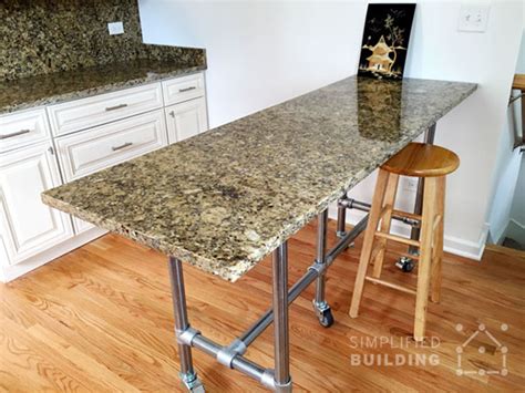 How To Attach A Granite Top To A Table Base