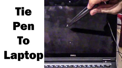 how to attach a pen to a notebook