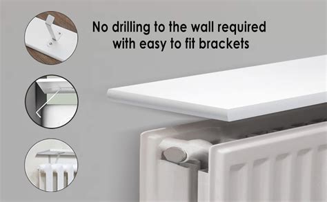 How To Attach A Radiator Shelf