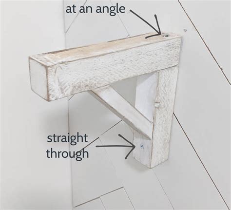 How To Attach A Shelf To A Bracket